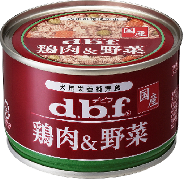 dbf　【1513】鶏肉&野菜 150g